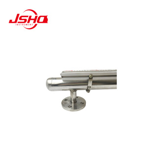 जहाजों या टैंकों में तरल के लिए उच्च तापमान क्षमता स्टेनलेस स्टील चुंबकीय फ्लोट स्तर गेज संकेतक - Product Image 3