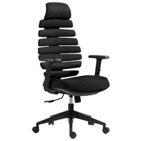 Chaise ergonomique Jingyu SP-8 avec support lombaire, design en forme d'arête de poisson, chaise de bureau bionique, chaise d'étude confortable, chaise d'ordinateur en nylon