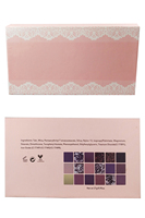 Nouveauté, vente en gros d'usine, palette de fards à paupières haute pigmentation, 18 couleurs, imperméable, maquillage, marque privée, cadeau personnalisé, fard à paupières