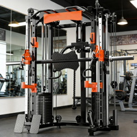 Équipement de fitness commercial pour salle de sport, appareil multifonctionnel, machine Smith multifonctionnelle, rack de musculation, rack à squats