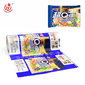 Rotolo di stampa di plastica del <span class=keywords><strong>Film</strong></span> d'imballaggio laminato dell'imballaggio dello spuntino di stampa su ordinazione del fornitore della cina per le tagliatelle istantanee/<span class=keywords><strong>Ramen</strong></span> - Product Image 1