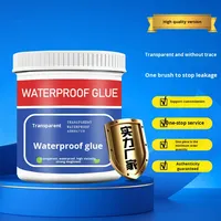 Revêtement liquide acrylique transparent imperméable pour peinture de bateaux, peinture de meubles, murs extérieurs - Sans dommages aux carreaux, application au pinceau