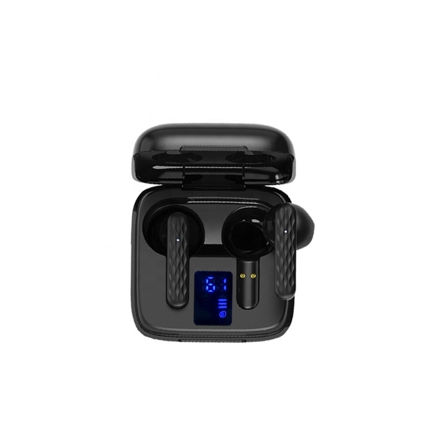 TWS 5.0 Earphone Wireless Earbuds Fingerprint Touch  LED Display With Mic Handsfree Earbuds for samsung for iphone