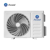 Pompe à chaleur mini-split 18000 BTU à économie d'énergie, climatiseur et déshumidificateur à inversion complète DC pour usage domestique et hôtelier, R32