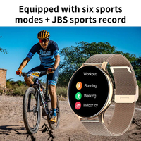 Eraysun T2 Pro Reloj Inteligente de Lujo para Hombre y Mujer, Reloj Deportivo de Oxígeno, Reloj Inteligente Redondo A LA Moda