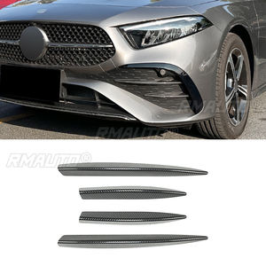Cubierta embellecedora de rejilla de entrada de aire y divisor de parachoques delantero para Mercedes-Benz Clase A W177 A200 A35 AMG 2023+ Estilo de coche - Product Image 1