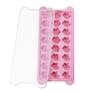 Nouveau moule à glaçons en silicone de qualité alimentaire à 6 compartiments avec fonction de congélation rapide et de démoulage facile et couvercle hermétique pour snacks - Product Image 5