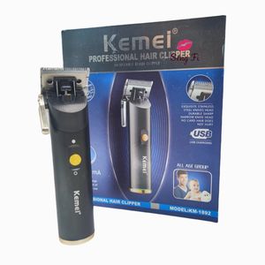 Kemei KM-1892 - Máquina Cortapelos Profesional Inalámbrica con Cuchilla Hueca, Batería de Litio de 2000 mAh, para Barbería, Recortadora Eléctrica - Product Image 1