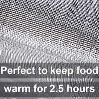 Sac isotherme personnalisé OEM ODM imprimé, sac de livraison alimentaire portable et réutilisable, sacs isothermes pour pique-nique et repas