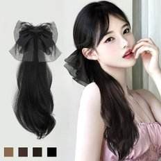 100% Remy C-Curl fasci con separazione nastro Chiffon 9A grado onda naturale parrucca 8 pollici allungata - Product Image 1