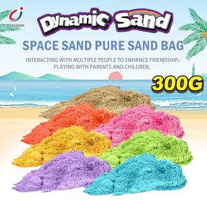 Chengji Magic Diy spazio giocattolo sabbia educativo Non tossico facilmente modellabile forma colorata <span class=keywords><strong>di</strong></span> sabbia magica <span class=keywords><strong>giochi</strong></span> per bambini - Product Image 2