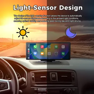 Maustor New Arrival 10.26 inch không dây Carplay cho phổ Car DVD Player Hỗ trợ Wifi/app Android Auto Car đa phương tiện Máy nghe nhạc