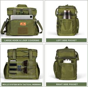 Muestra Gratuita de Bolsa Térmica Personalizada, Bolsa de Almuerzo Aislada Grande de Oxford Suave, Mochila para Picnic, Enfriador de Botellas de Vino, Almacenamiento de Alimentos - Product Image 6