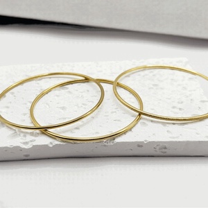 Ba cuộc sống ba thế giới Vòng đeo tay vòng tròn đơn giản Retro Hồng Kông phong cách tối giản ánh sáng sang trọng - Product Image 3