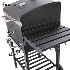 KAOKE – Grill de <span class=keywords><strong>Barbecue</strong></span> à <span class=keywords><strong>charbon</strong></span> de bois de 23 pouces, pour fête, Patio, arrière-cour, cuisson, grand <span class=keywords><strong>Barbecue</strong></span> à <span class=keywords><strong>charbon</strong></span> de bois, Portable, fabricant - Product Image 5