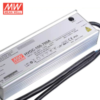 Convertisseur LED série HVGC MEAN WELL 12V 24V AC-DC 65/100/150/240/320/480/650/1000W, étanche, avec commutateur de transfert automatique