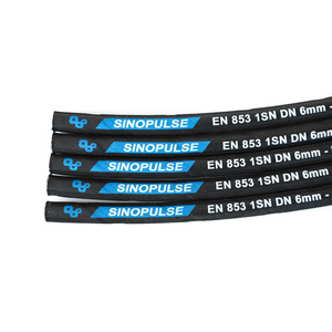<span class=keywords><strong>Tuyau</strong></span> hydraulique <span class=keywords><strong>renforcé</strong></span> tressé en fil d'acier haute pression R1 R2 R3 R6 4SP 4SH 1/4 "à 2" - Product Image 1