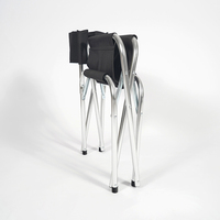 En gros Léger Extérieur En Métal Directeur Chaise Compact Gain De Place Plis Plat Facile Intérieur École Parc Chambre Gym Blanchisserie