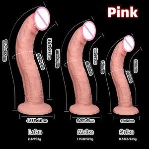 Dildo réaliste en silicone souple de 35 cm, forme serpent, grande taille, avec ventouse, pour stimulation anale et point G féminin - Product Image 3