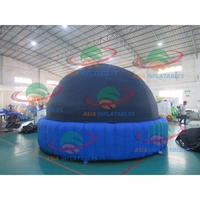 Dôme de projection scolaire/domestique à 360°, dôme gonflable géant, tente de dôme, prix du dôme de planétarium à vendre