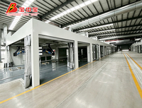 Ligne complète de peinture et de séchage automatiques BZB Custom Tandem pour centre de retouche automobile