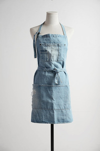 Hot Sell Cotton Denim <b>Apron</b> Fashion Korean Adult Baked Overalls - Product Image 6