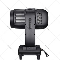 FEIYUEYUE LED RGBW Étanche en Aluminium Moulé IP65 500W/600W Lyre Mobile COB avec Zoom pour Public, Théâtre, Fête, Scène, Club, 13 DMX