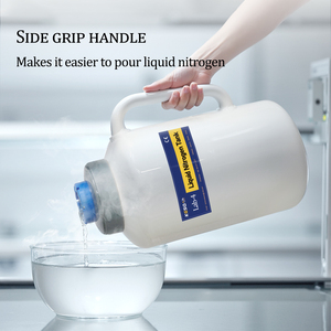 Bình Chứa Nitơ Lỏng Bình Dewar 10 LÍT Bình Chứa Nitơ Lỏng Thụ Tinh Nhân Tạo 30L Giá Bình Chứa Nitơ Lỏng - Product Image 2