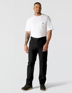 Pantalón Casual Recto de Algodón 100% para Hombre, Corte Relajado, Estilo Rugged Flex Rigby, Cierre de <span class=keywords><strong>Cremallera</strong></span>, Cintura Media, Tejido de Lana Peinada - Product Image 5