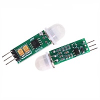 HC-SR505 Mini capteur de mouvement infrarouge PIR Module de détecteur infrarouge de précision pour le mode de détection de Module de commutateur de capteur de corps