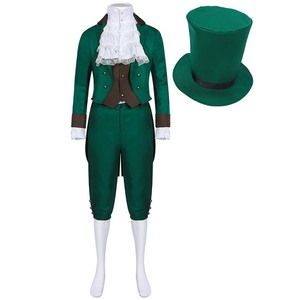 <span class=keywords><strong>Traje</strong></span> de Esmoquin Verde para Hombre Adulto, para Desfile de Carnaval o Festival, Día de San Patricio, SPDG-017 - Product Image 1