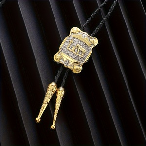 <span class=keywords><strong>Cravate</strong></span> bolo pour hommes en métal personnalisée en gros Western <span class=keywords><strong>Cowboy</strong></span> Collier fantaisie <span class=keywords><strong>Cravate</strong></span> bolo - Product Image 3