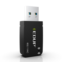 Adaptateur WiFi USB sans fil EDUP EP-AC1689 1300 Mbps 802.11AC pour PC portable