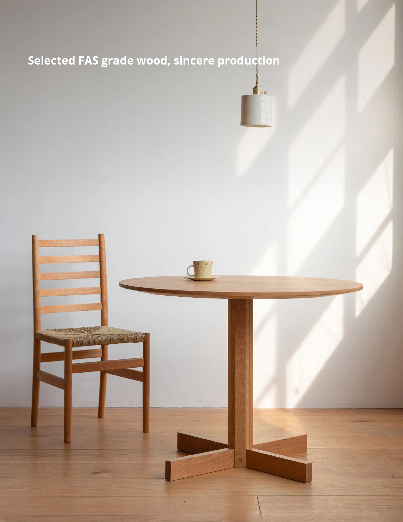 Diámetro 950 madera de cerezo