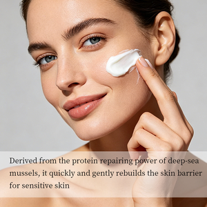 Crema de Ceramida de Mejillón para Aliviar el Enrojecimiento, Calmante, Anti-Irritación, Reparación Rápida, Efectos Antioxidantes Intensivos, Cuidado de la Piel - Product Image 6