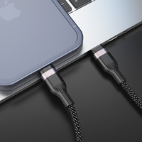Cable USB-C a USB-C de Aleación de Aluminio con Carga Rápida Magnética de 60W para Teléfonos Móviles y Bancos de Energía