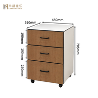 Armoire mobile de classement mécanique HPL Huajiale, prix d'usine pas cher, armoire de bureau mobile imperméable