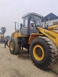 Cargador usado Liugong en buenas condiciones, cargador de ruedas de 862H de segunda mano en patio, cargador usado original Lg862h en gran oferta - Product Image 5