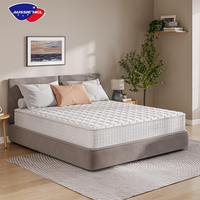 Matelas pliable pratique en boîte, certifié SGS, vente en gros, tailles King, Simple et Double, avec ressorts ensachés en gel et mousse à mémoire de forme