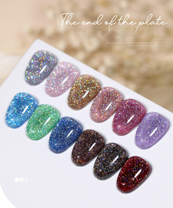 <span class=keywords><strong>Vernis</strong></span> à ongles en gel magnétique LED DIY effet œil de chat cristal d'automne diamant pour un brillant super brillant organique, <span class=keywords><strong>vernis</strong></span> semi-<span class=keywords><strong>permanent</strong></span> - Product Image 3