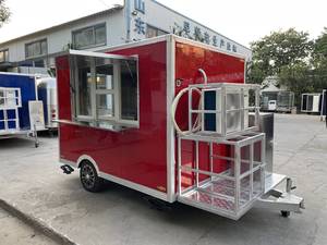 Mobile camion di cibo con attrezzature complete tra cui piastra friggitrice per la vendita in Australia per la <span class=keywords><strong>fabbrica</strong></span> di Snack - Product Image 2