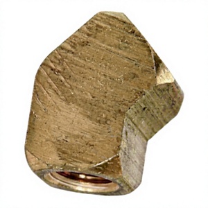 Coude de tuyauterie en laiton forgé à 45 degrés, filetage mâle, raccord de tuyauterie en pouces NPT BSPT, connecteur hydraulique pneumatique - Product Image 1