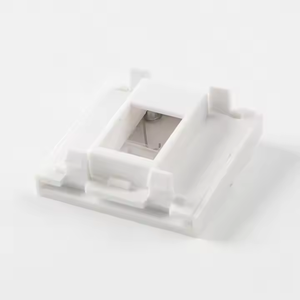 Chất lượng tốt nhất 45*45 mét cổng duy nhất <span class=keywords><strong>RJ45</strong></span> Cat6A toolless kết nối Ethernet Jack <span class=keywords><strong>Keystone</strong></span> Jack pháp faceplate - Product Image 3