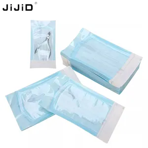 JIJID Medical Self Sealing Autoclave Sterilization Pouch Sterilizer Bag For Dental Instruments Packaging Choose Your Size