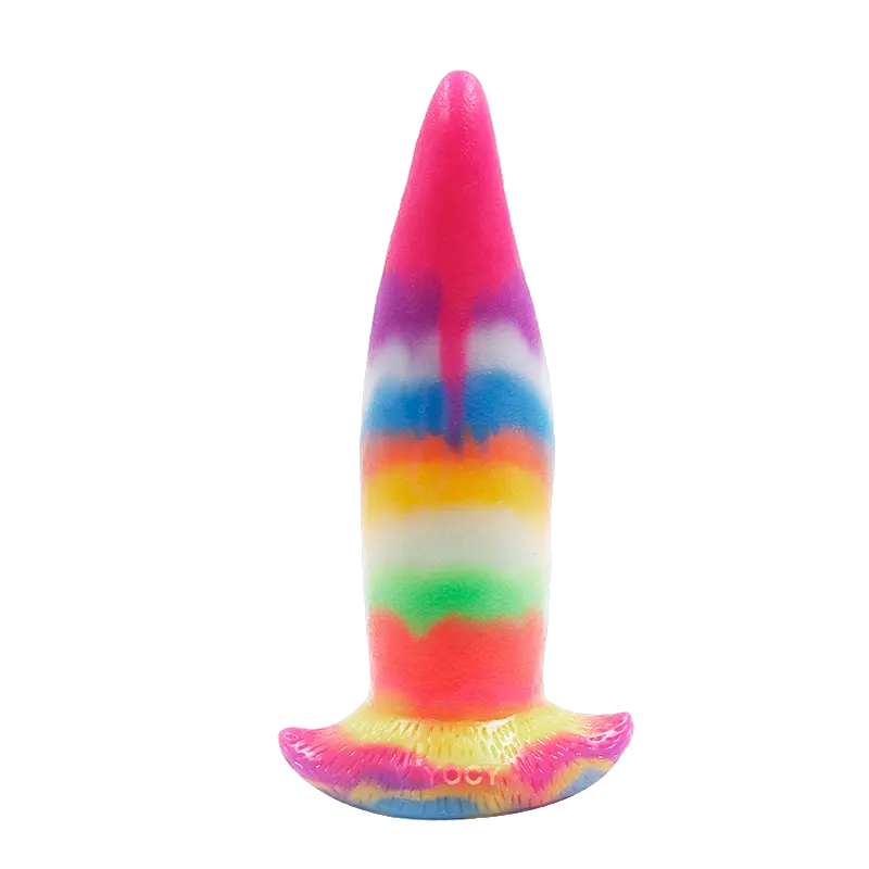 大人のゲイセックス製品大人のおもちゃ液体シリコンレインボーディルド
