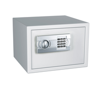 Vente en ligne à chaud Coffre-fort électronique de sécurité robuste en acier de 30cm de hauteur Coffre-fort Tresor à la maison avec étagère à codes numériques