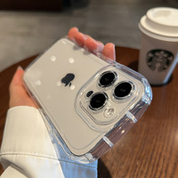 Coque de téléphone portable TPU Sublimation avec protection arrière améliorée pour iPhone 16 15 14 13 12 11 Pro Max