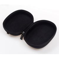 EVA Silent Disco Over-Ear Casque Cas Noir Portable Housse De Protection Ajustement Parfait Sac À Usage Spécial Cas pour Casque