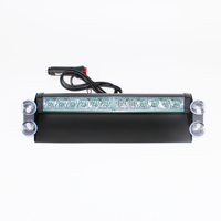Barres lumineuses LED de tableau de bord, lumières stroboscopiques intérieures, lumières d'avertissement de pare-brise d'urgence, conseiller de circulation pour les véhicules de pompiers bénévoles, camions