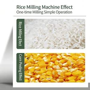 HN QDMECH Machine commerciale de décorticage de céréales, égreneuse de riz, moulin à farine, broyeur de riz, processeur de son fin, machine à décortiquer le riz - Product Image 3